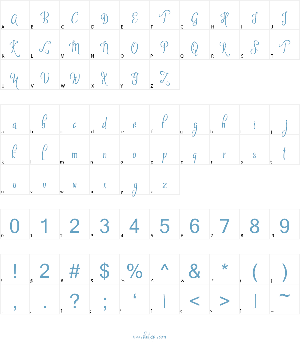 Vytorla Font Character